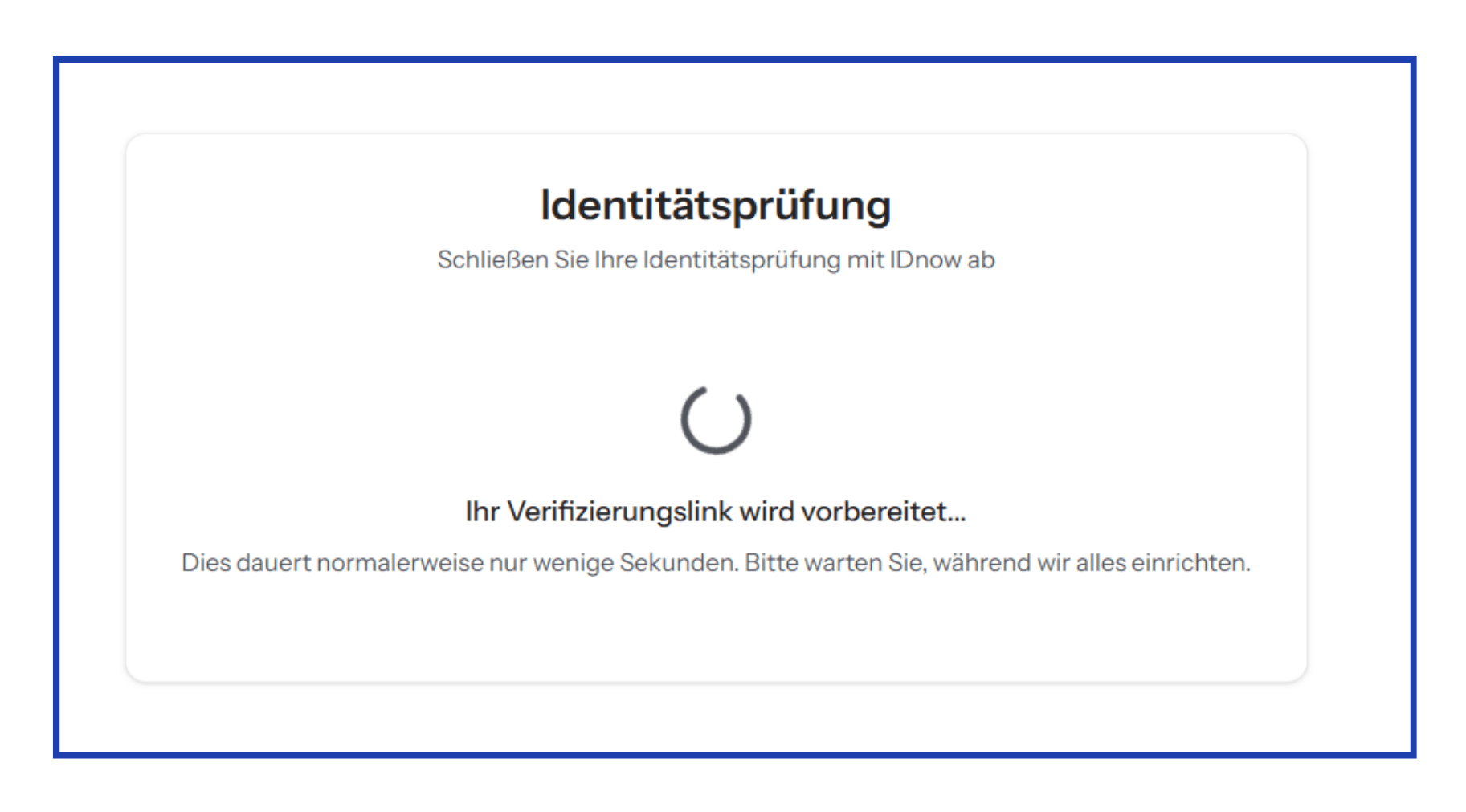 Schritt 4: Identitätsprüfung mit IDnow